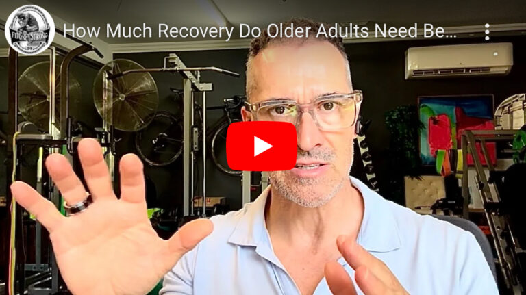 How Much Recovery Do Older Adults Need Between Workouts? A Scientific Take